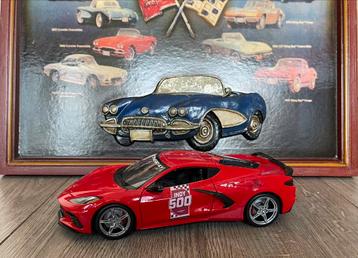 Corvette Indianapolis Pace Car 2020  1:18 Maisto beschikbaar voor biedingen