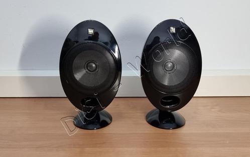 De befaamde Kef eitjes, Audio, Tv en Foto, Luidsprekers, Zo goed als nieuw, Front, Rear of Stereo speakers, 60 tot 120 watt, Overige merken