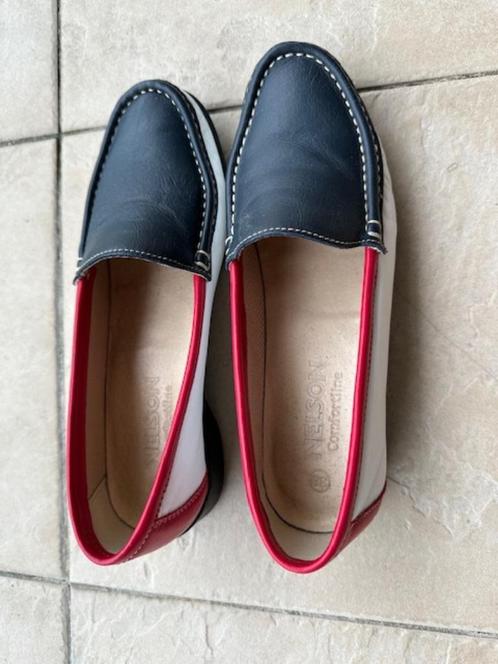 Nelson Comfortline Dames schoenen maat 38, Kleding | Dames, Schoenen, Zo goed als nieuw, Espadrilles of Moccasins, Wit, Ophalen of Verzenden