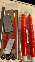 Anna’s collection. 2 Wax kaarsen met afstandsbediening, Ophalen of Verzenden, Zo goed als nieuw, Overige materialen, Minder dan 25 cm