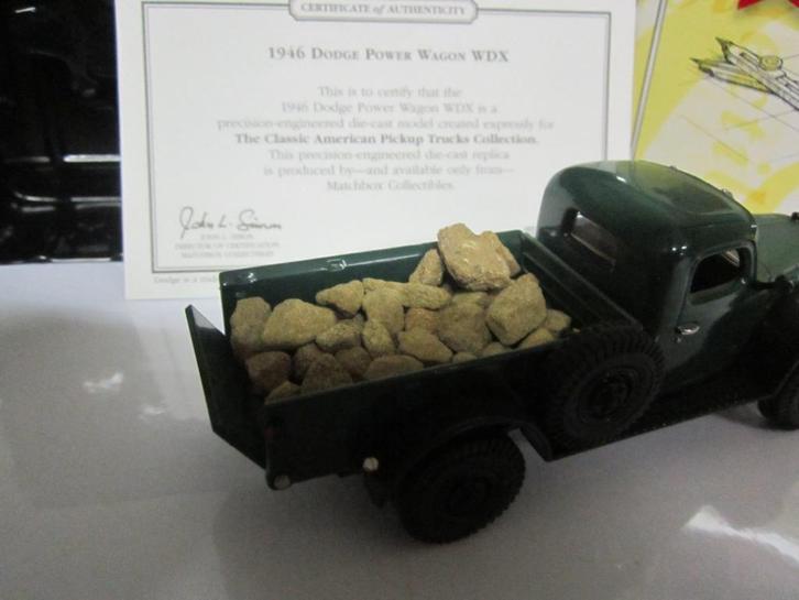 Dodge Power Wagon WDX 946 PICK UP, Hobby en Vrije tijd, Modelauto's | 1:43, Nieuw, Bus of Vrachtwagen, Matchbox, Ophalen of Verzenden