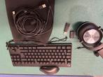 Logitech g pro set mouse keyboard headset, Computers en Software, Muizen, Ophalen of Verzenden, Zo goed als nieuw, Overige typen