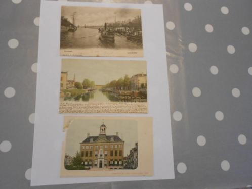 Ansichtkaarten Leeuwarden, Verzamelen, Ansichtkaarten | Nederland, Gelopen, Friesland, Voor 1920, Ophalen of Verzenden