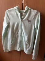 Abercrombie Kids Sweatvest Licht Mintgroen Maat 152, Ophalen of Verzenden, Zo goed als nieuw, Abercrombie & Fitch, Meisje