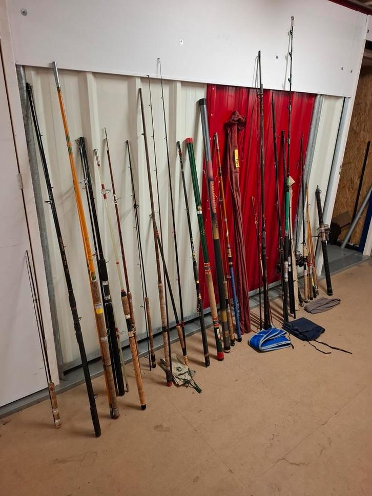 Diverse hengels te koop, Watersport en Boten, Hengelsport | Algemeen, Gebruikt, Vaste hengel, Ophalen of Verzenden
