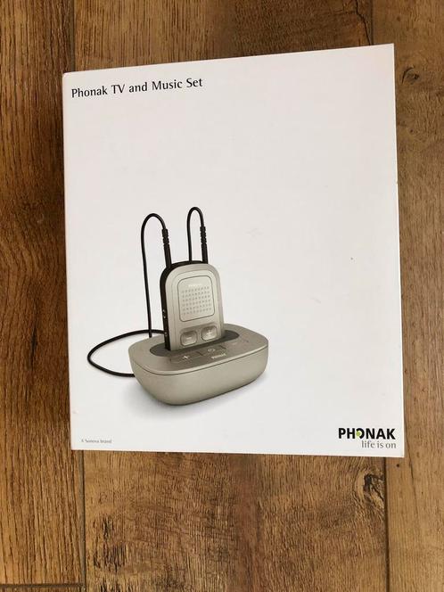 Phonak tv en muziek set  tv link II, Telecommunicatie, Vaste telefoons | Handsets en Draadloos, Zo goed als nieuw, 1 handset, Ophalen