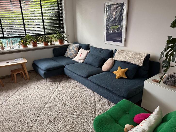 IKEA SÖDERHAMN bank, nieuwe hoezen,  vanaf €200, Huis en Inrichting, Banken | Sofa's en Chaises Longues, Gebruikt, Vierpersoons of meer