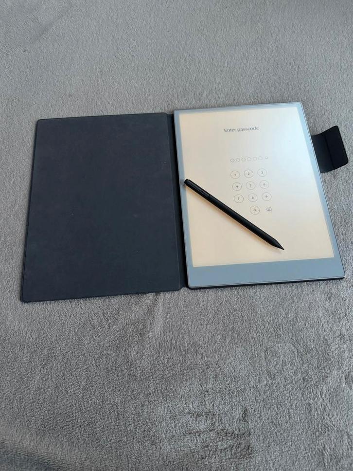 reMarkable Paper Pro + Marker Plus + Book Case (Basalt), Computers en Software, Tekentablets, Zo goed als nieuw, Draadloos, Ophalen of Verzenden