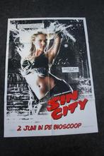 POSTER    FILM    SIN CITY, Verzamelen, Posters, Ophalen of Verzenden, Zo goed als nieuw, Rechthoekig Staand, Film en Tv