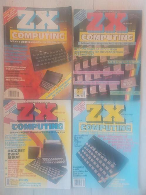 Vintage tijdschriften - ZX Computing - Sinclair gebruiker, Computers en Software, Vintage Computers, Ophalen of Verzenden