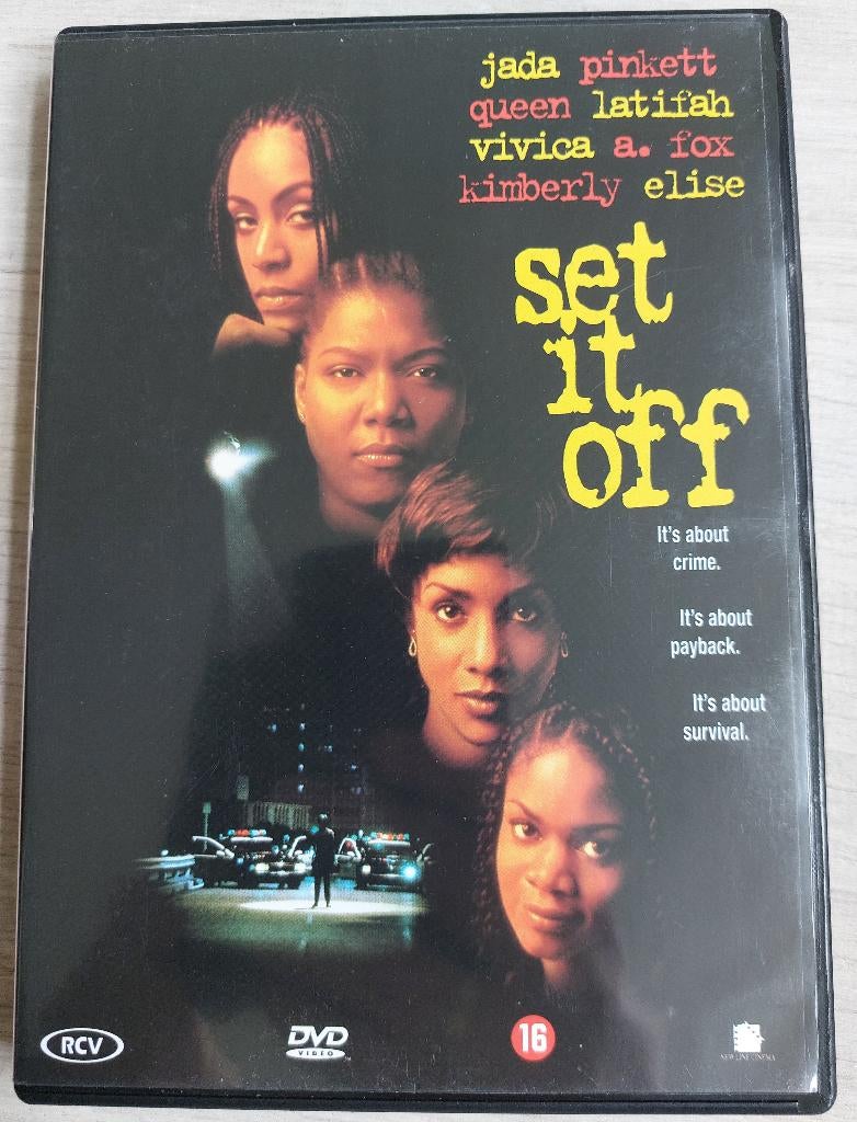 DVD Set It Off (1996), Cd's en Dvd's, Alle leeftijden, Ophalen, Zo goed als nieuw
