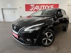 Nissan Qashqai 1.3 MHEV Xtronic TEKNA NAVIGATIE, LED, CRUISE, Auto's, Nissan, Stof, Euro 6, Zwart, Bedrijf