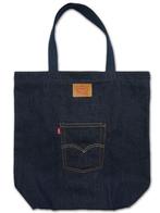 Levi’s Back Pocket Tote Bag Lot. 77170-0652, Ophalen of Verzenden, Zo goed als nieuw, Blauw, Shopper