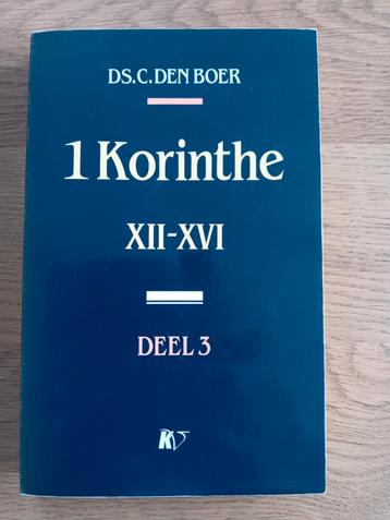 1 Korinthe XII-XVI - D.S.C. den Boer beschikbaar voor biedingen