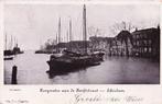 Schiedam - Hoogwater aan de Hoofdstraat (1902), Ophalen of Verzenden, Voor 1920, Gelopen, Zuid-Holland