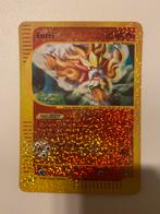Entei #5 Pokemom Aquapolis Boxtopper, Ophalen of Verzenden, Zo goed als nieuw, Losse kaart, Foil