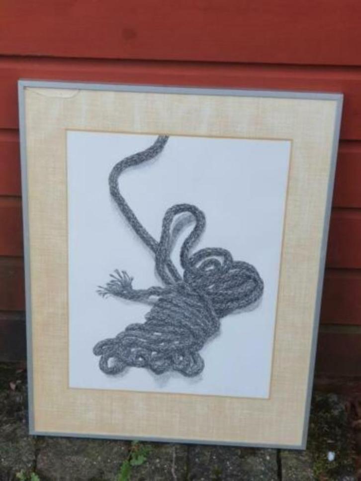 litho Striktouw Henri Bertus Sanders AH het dagelijks Leven, Antiek en Kunst, Kunst | Litho's en Zeefdrukken, Ophalen