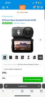 DJI Osmo Nano - Compacte Action Camera Nieuw, Ophalen of Verzenden, Zo goed als nieuw