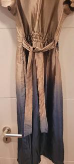 Dept jurk goud bloem pailletten 38, Kleding | Dames, Jurken, Maat 38/40 (M), Overige kleuren, Verzenden, Zo goed als nieuw
