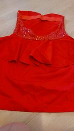 Te koop kerst/gala glitter rood jurk mt s, Kleding | Dames, Jurken, Ophalen of Verzenden, Zo goed als nieuw, Rood, Boven de knie