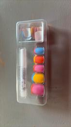 Neon nep nagels, Overige kleuren, Ophalen of Verzenden, Zo goed als nieuw, Handen en Nagels