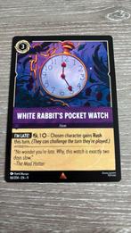 Disney Lorcana White rabbit pocketwatch 66-204 9FAB nonfoil, Ophalen of Verzenden, Zo goed als nieuw, Losse kaart