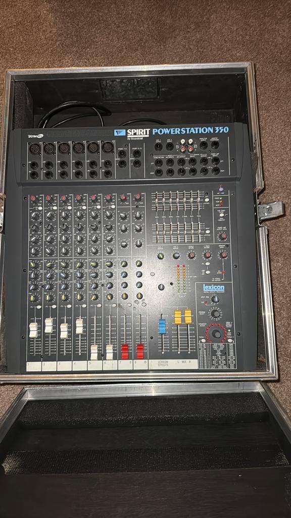 Soundcraft powerstation, Muziek en Instrumenten, Mengpanelen, Zo goed als nieuw, 10 tot 20 kanalen, Ophalen