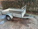 Aanhanger geremd 1350 kg aluminium schotten, Ophalen, Gebruikt