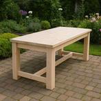Steigerhouten tuintafel 200x80 cm gratis gebeitst, Ophalen of Verzenden, Nieuw, Rechthoekig, Hout