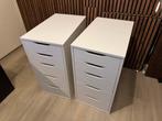 2x Ikea Alex ladekasten - nette staat, Ophalen, Gebruikt, 100 tot 150 cm, Met lade(s)