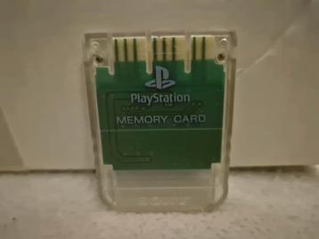 Originele PlayStation 1 memory card ps1  beschikbaar voor biedingen