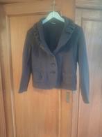 Donkerbruin wollen jasje, Kleding | Dames, Jasjes, Kostuums en Pakken, Bruin, Maat 42/44 (L), Ophalen of Verzenden, Zo goed als nieuw