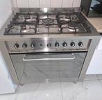 INDESIT Gas/Elektra Oven, Ophalen, Gebruikt, 60 cm of meer, Gas