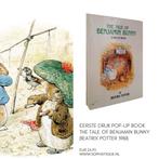 Eerste druk Pop-up book The tale of Benjamin Bunny, Ophalen of Verzenden, Zo goed als nieuw