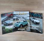 3x De Auto (carros) magazine Maserati Alfa Romeo 2CV Simca, Ophalen of Verzenden, Zo goed als nieuw, Algemeen