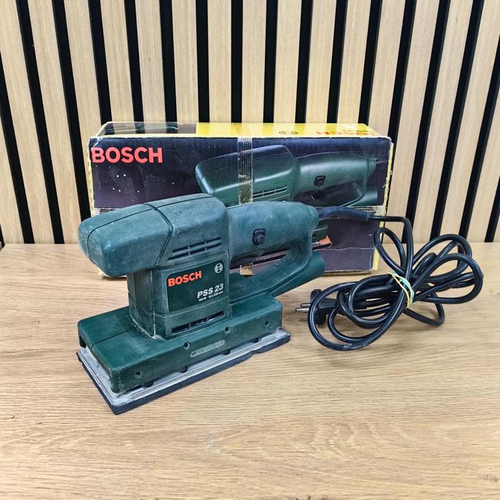 Bosch PSS 23 Schuurmachine - Prima!, Doe-het-zelf en Verbouw, Gereedschap | Schuurmachines, Zo goed als nieuw