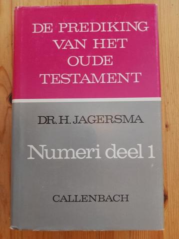 H. Jagersma, Numeri deel 1 (serie Prediking van het Oude Tes beschikbaar voor biedingen