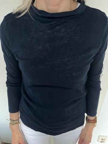 Massimo Dutti longsleeve innen marine beschikbaar voor biedingen
