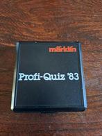 Märklin Profi-Quiz '83 Verguld Wiel Spoor 1, Wisselstroom, Overige typen, Ophalen of Verzenden, Zo goed als nieuw
