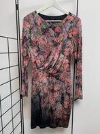 Stretch Jurk Bodycon Floral Escada S, Maat 38/40 (M), Escada, Ophalen of Verzenden, Knielengte