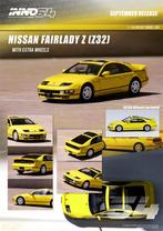 Nissan Fairlady Z (Z32) van Inno64 1/64 geel, Hobby en Vrije tijd, Modelauto's | Overige schalen, Ophalen of Verzenden, Nieuw