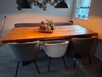 Robuuste Eettafel 220x100 cm, Ophalen, Gebruikt, 100 tot 150 cm, 200 cm of meer