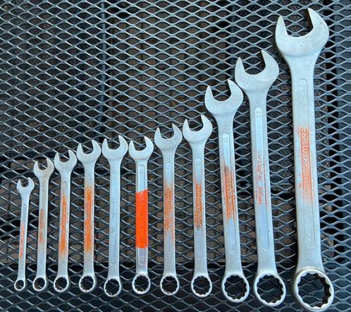 11delige Carolus - Gedore steekringsleutelset, Auto diversen, Autogereedschap, Gebruikt, Ophalen of Verzenden