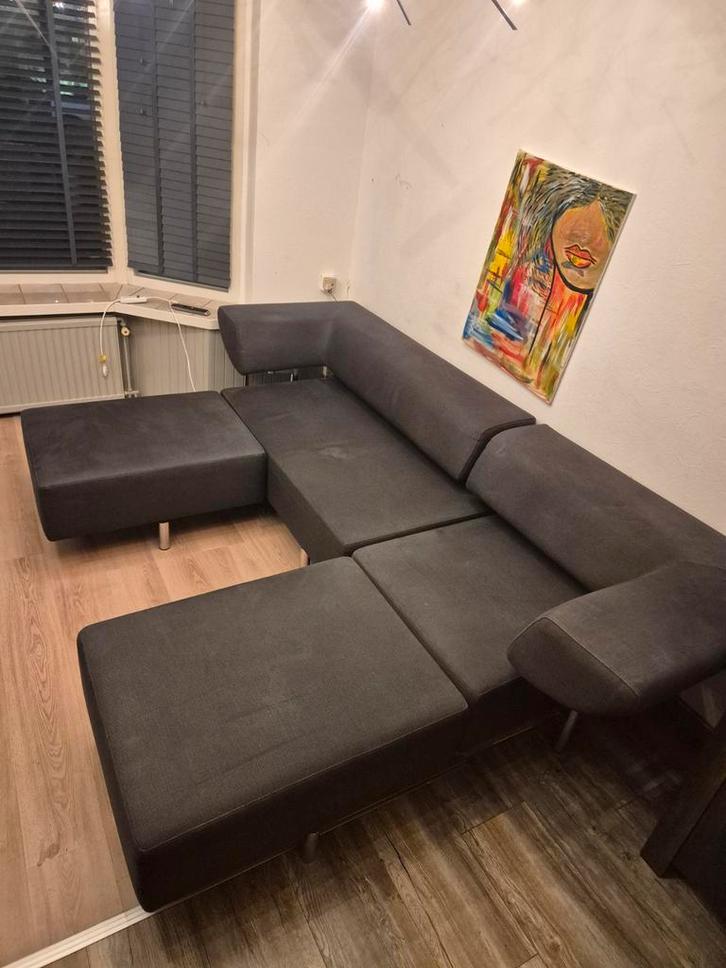 Nette COR Designbank met verstelbare rugleuning, Huis en Inrichting, Banken | Bankstellen, Zo goed als nieuw, Hoekbank, Vierpersoons of meer