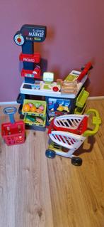 Smoby Supermarkt met Winkelwagen en Accessoires, Kinderen en Baby's, Ophalen, Zo goed als nieuw, Ontdekken