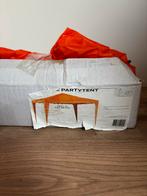 Oranje Partytent 3x3 Meter - Nieuw in Doos, Opvouwbaar, Partytent, Minder dan 4 meter, Nieuw