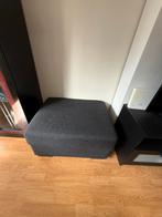 Grijze Stoffen Poef - Zo Goed Als Nieuw, Ophalen, Zo goed als nieuw, Rechthoekig, Stof