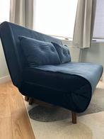 Haru kleine slaapbank oceaanblauw fluweel, Ophalen, Blauw, Tweepersoons, 190 cm of minder