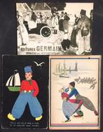 Volendam Auto Visser Schaatsen Bijloos Den Haag Haarwater, Ophalen of Verzenden, 1920 tot 1940, Ongelopen, Klederdracht