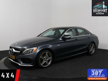 Mercedes C-klasse C400 PANODAK 4x4 Airco Leer Cruise 335pk beschikbaar voor biedingen
